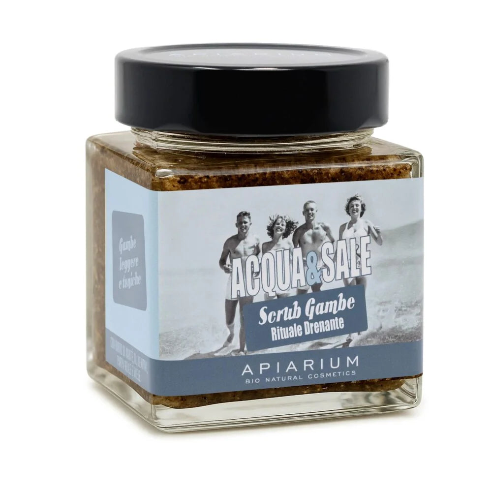 Scrub Gambe Rituale Drenante Acqua e Sale 410g