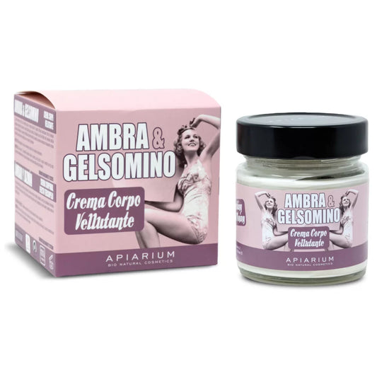 Crema Corpo vellutante Ambra e Gelsomino